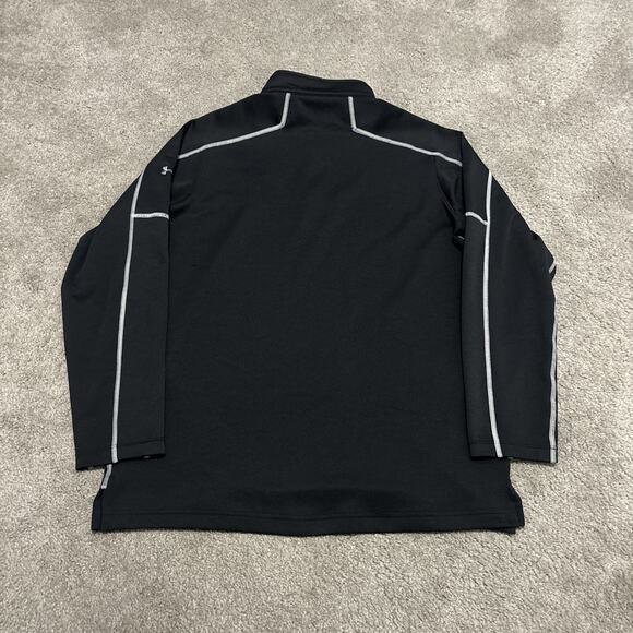 Under Armour Washington Huskies 1/4 Zip Pullover Sweater Mens Size Large Black - Picture 5 of 5